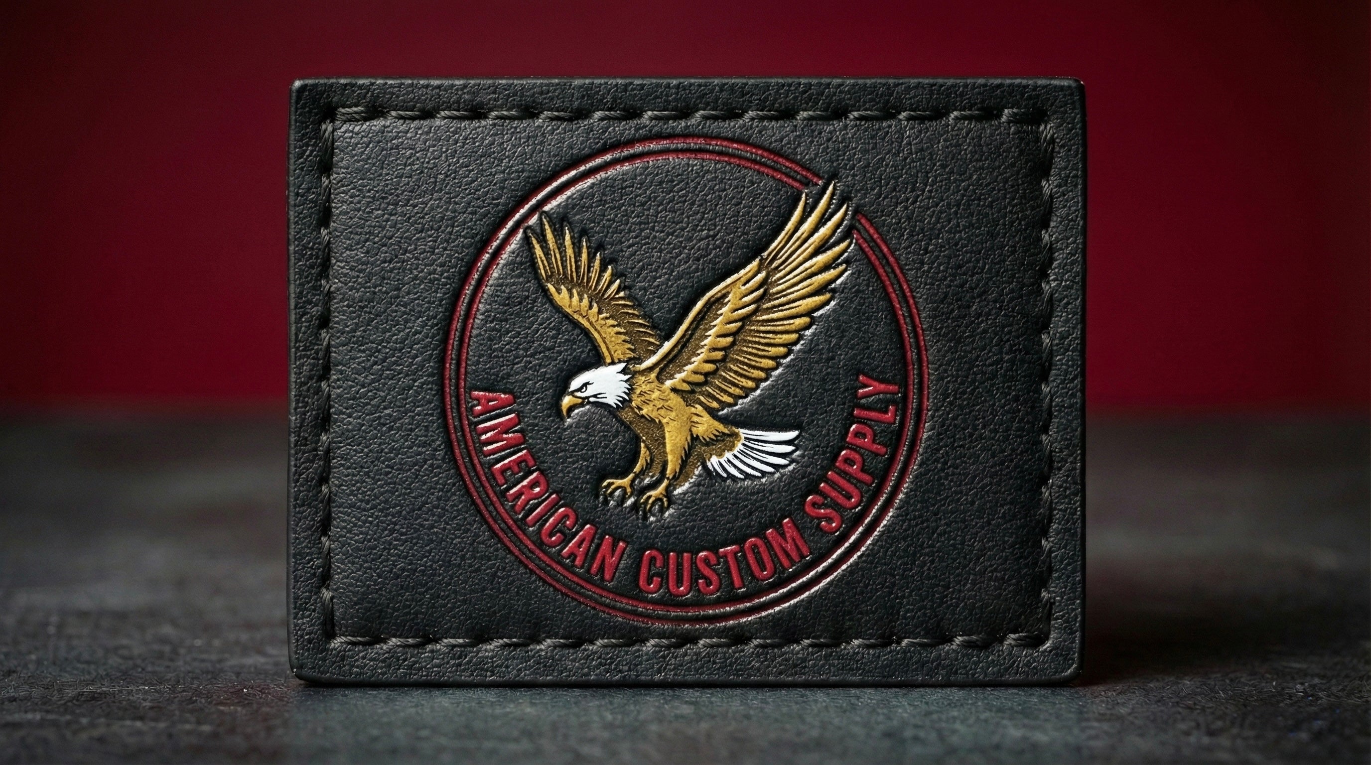Leatherette Patch (Full Color UV Print)